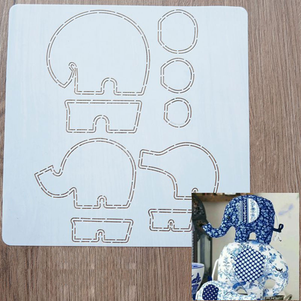 Art Craft Template - Modelo de acolchoamento de plástico, estênceis,