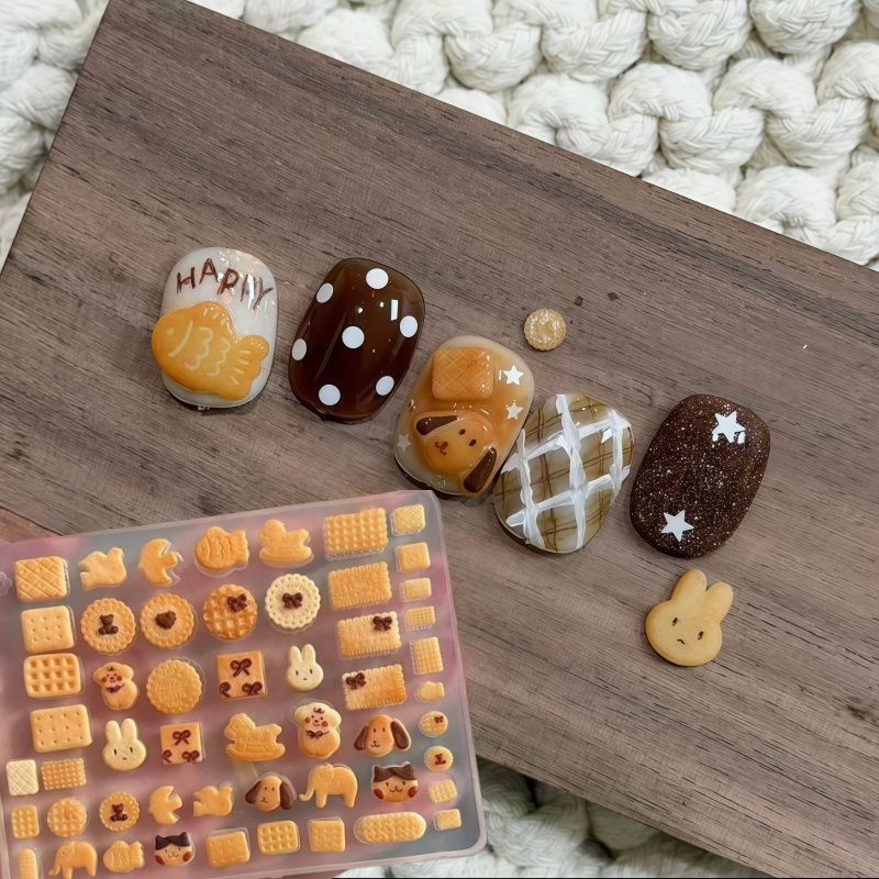 Art Craft Template - Conjunto de Moldes de Silicone Transparente