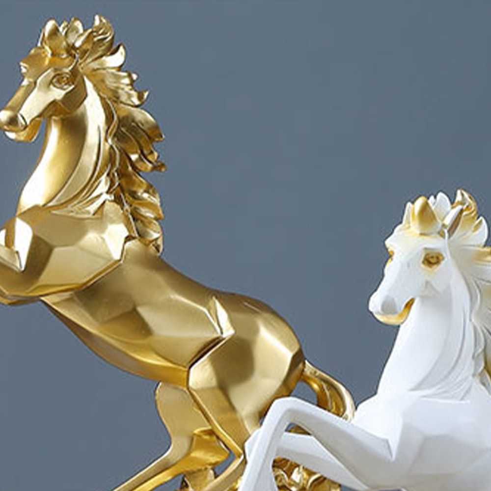 Art Craft Horse - Escultura de Cavalo Artesanal: Estátua Criativa