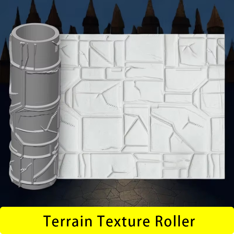 Art Craft Building - Diy dnd textura rolo modelo fazendo