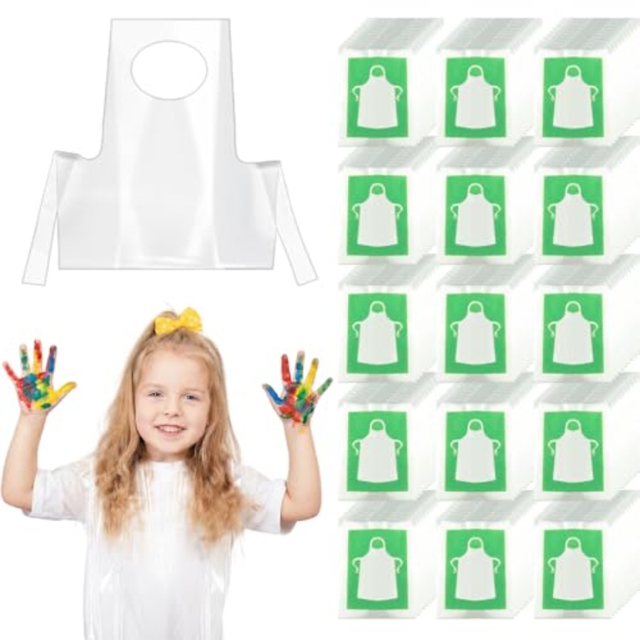 Art Craft For Toddlers - Aventais Descartáveis HKACSTHI para Crianças, Aventais