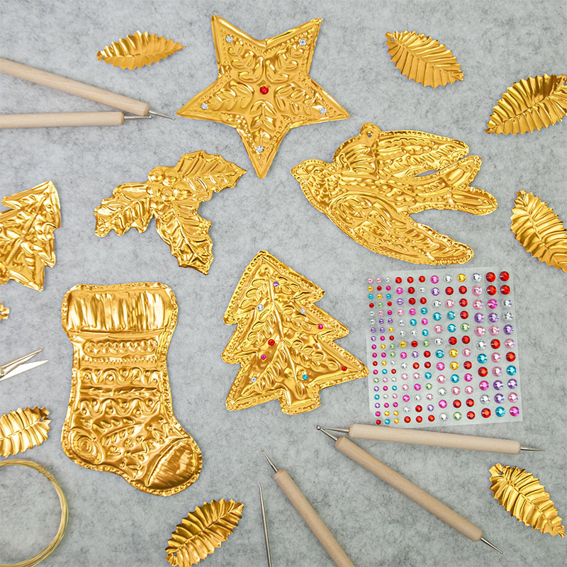 Art Craft Paper - Diy folha de ouro arte alívio