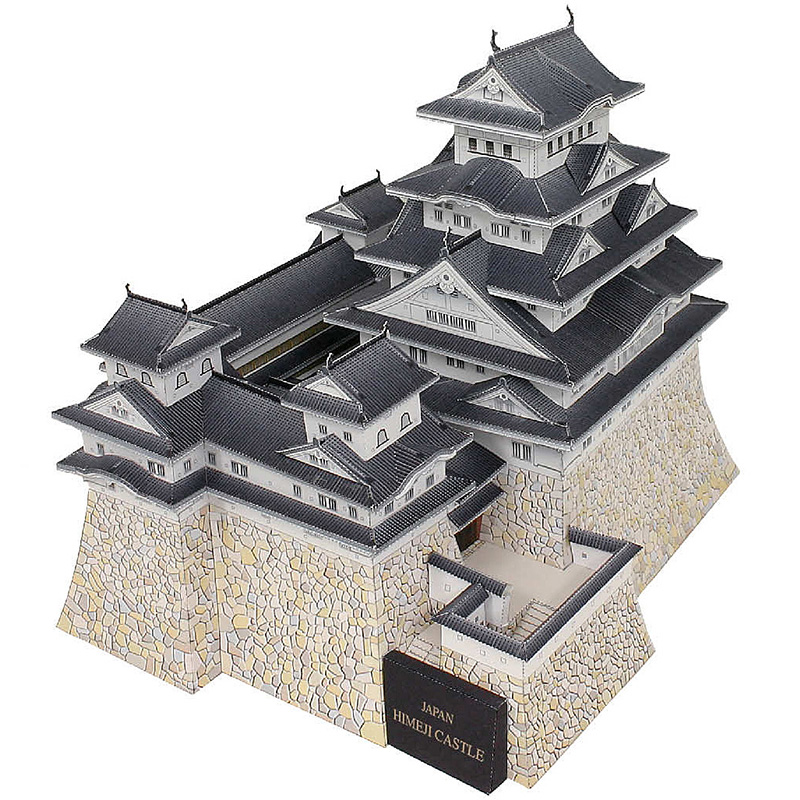Art Craft Building - Japão himeji castelo 3d modelo de