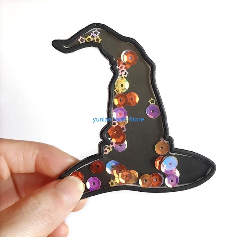 Art Craft Hat - 50 halloween chapéu bruxa corte metal