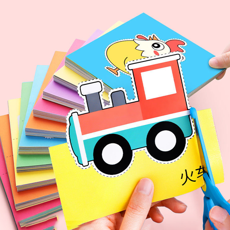 Art Craft For Toddlers - Conjunto de corte de papel divertido,