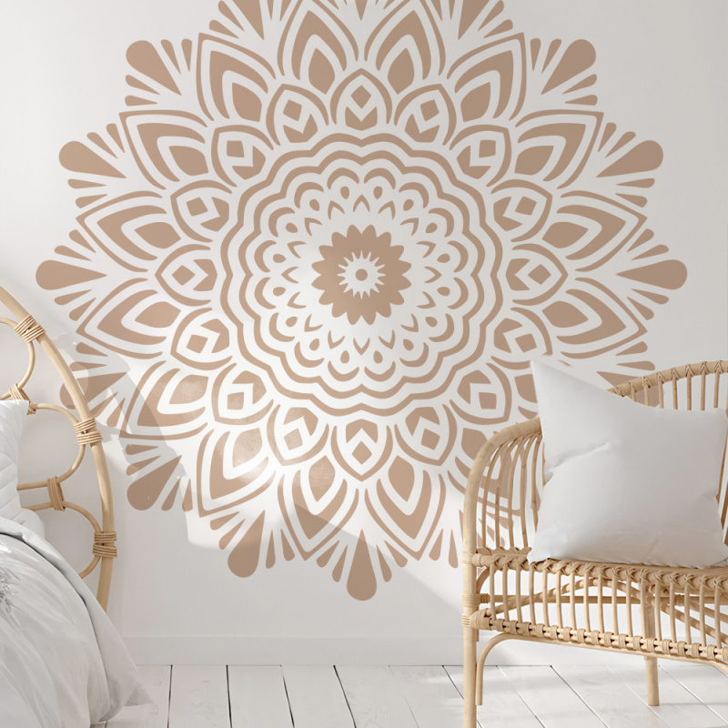 Art Craft Template - Mandala grande pintura estêncil diâmetro 150cm-230cm