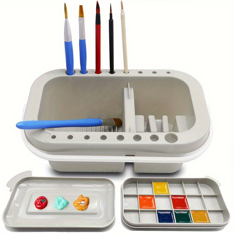 Bacia 3 em 1 para Limpeza de P - Watercolor Brush Pen avaliação e preço