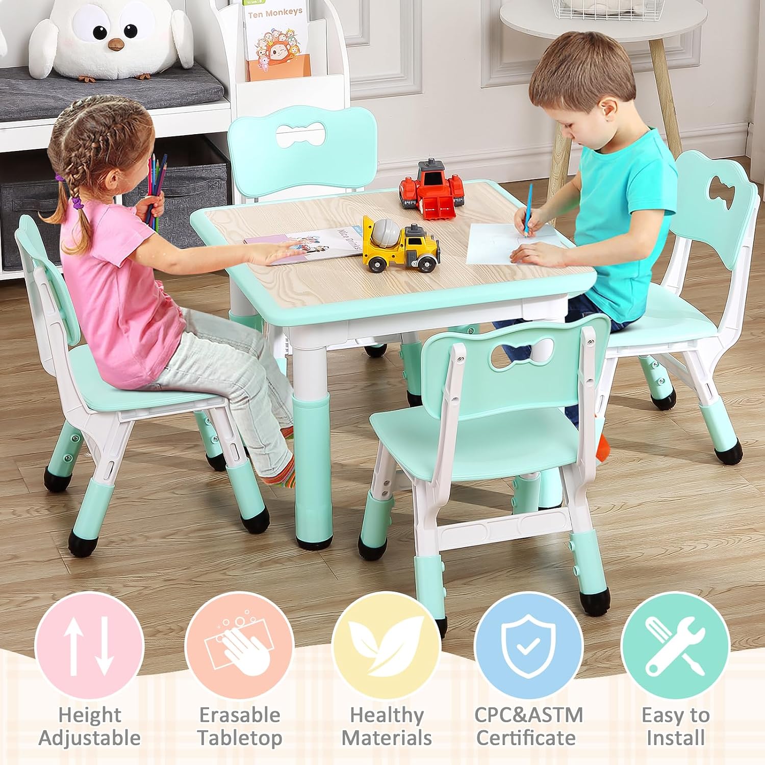 Conjunto de Mesa Infantil Tack - Art Craft For Toddlers avaliação e preço