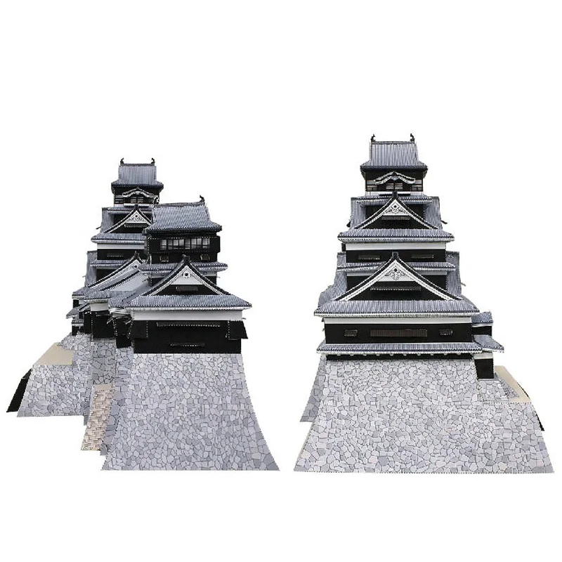 Japão kumamoto castelo mini mo - Art Craft Building avaliação e preço