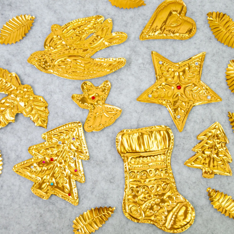 Diy folha de ouro arte alívio  - Art Craft Paper avaliação e preço