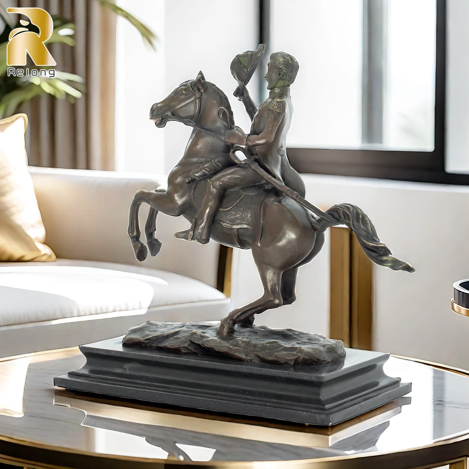 Bronze livrando cavalo escultu - Art Craft Horse avaliação e preço
