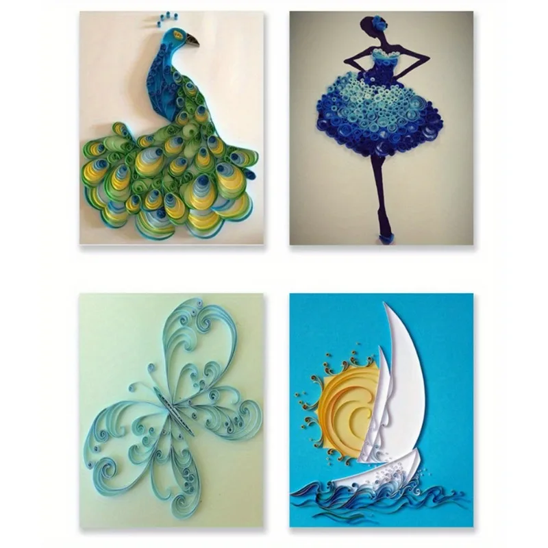 12pçs pente de quilling de pap - Art Craft Paper avaliação e preço