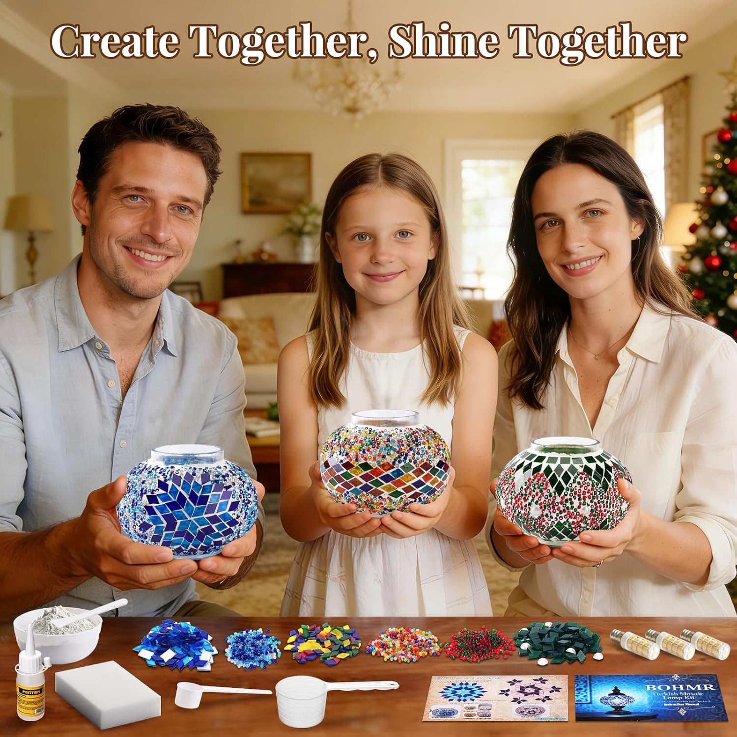 Kit DIY de Lâmpada Turca de Mo - Art Craft Kit avaliação e preço