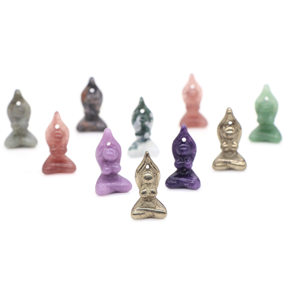 Yoga Pose Deusa e Chakras Figu - Art Craft India avaliação e preço