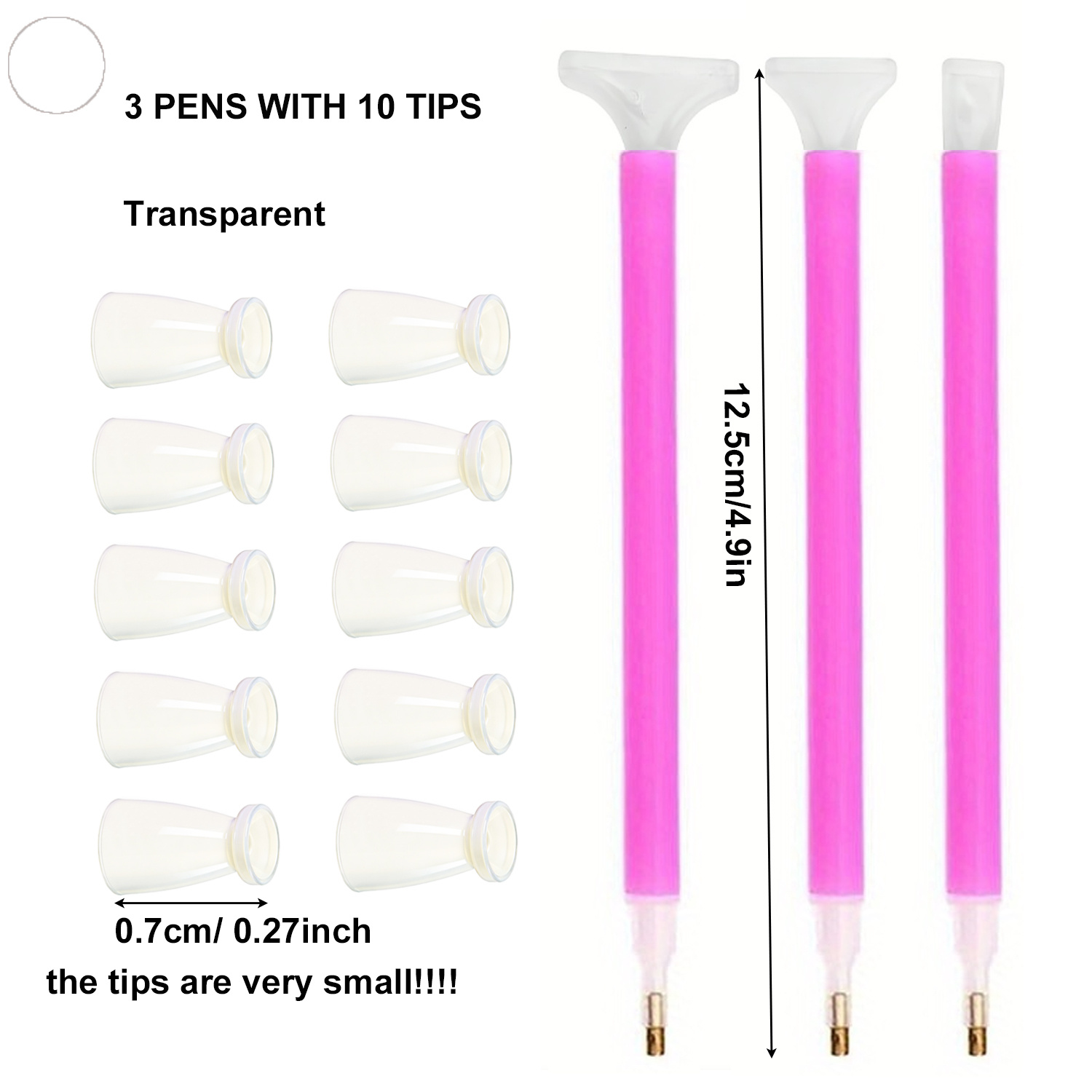 Conjunto de 10 Pontas de Silic - Art Craft Kit avaliação e preço