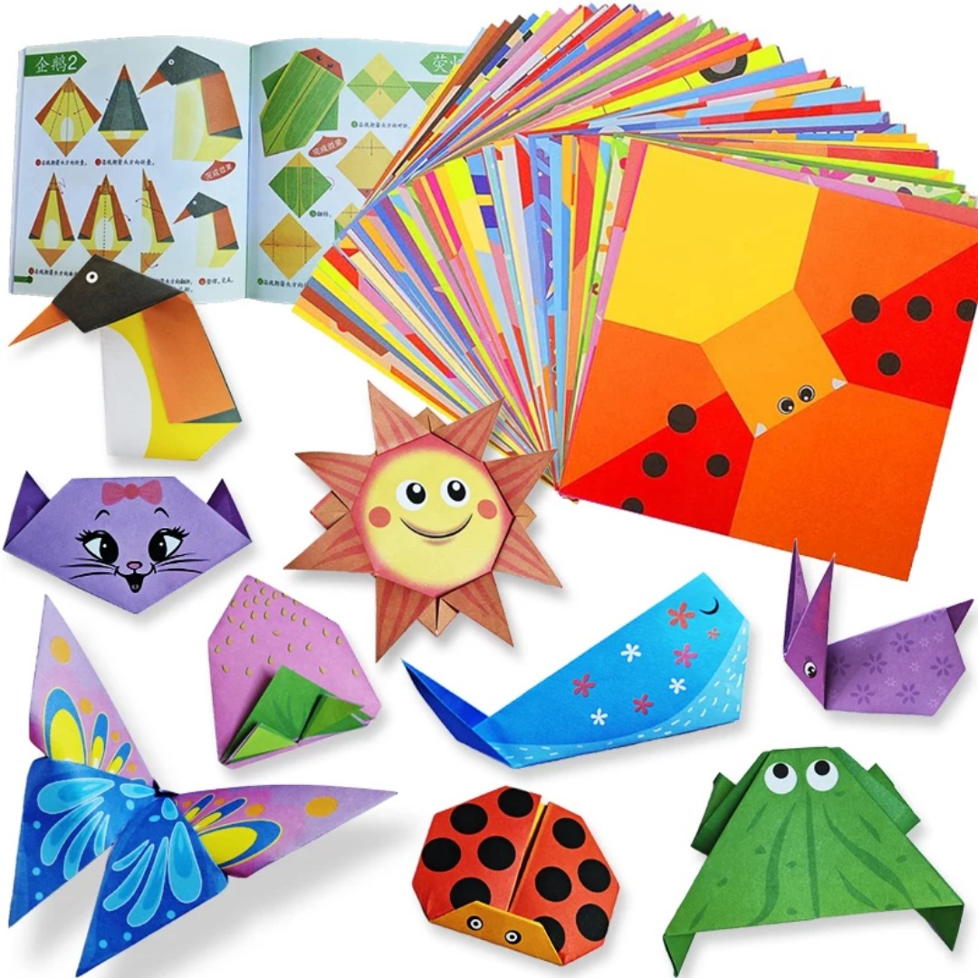 Novo Kit de Origami com 30 Fol - Art Craft For Toddlers avaliação e preço