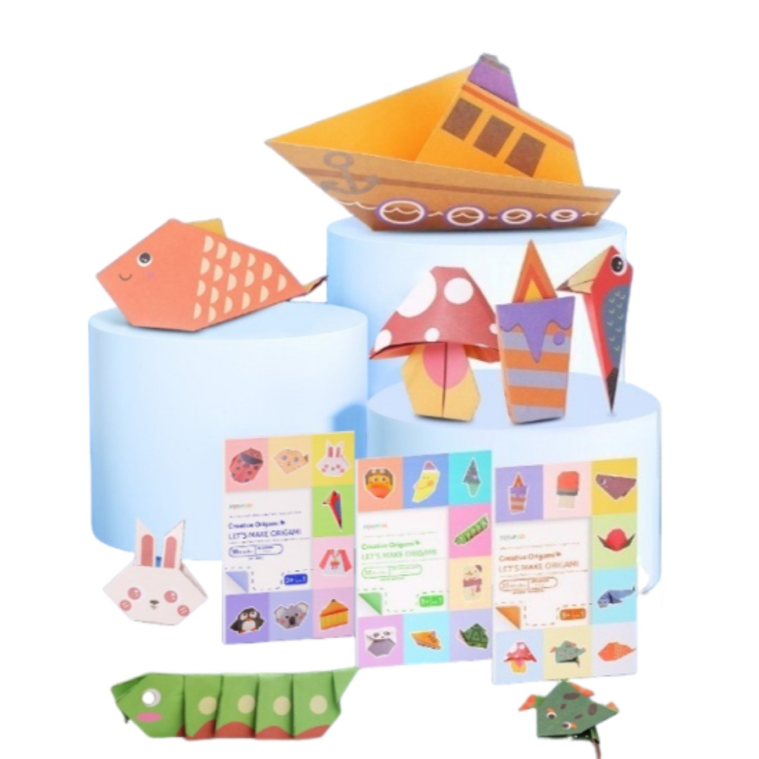 Novo Kit de Origami com 30 Fol - Art Craft For Toddlers avaliação e preço
