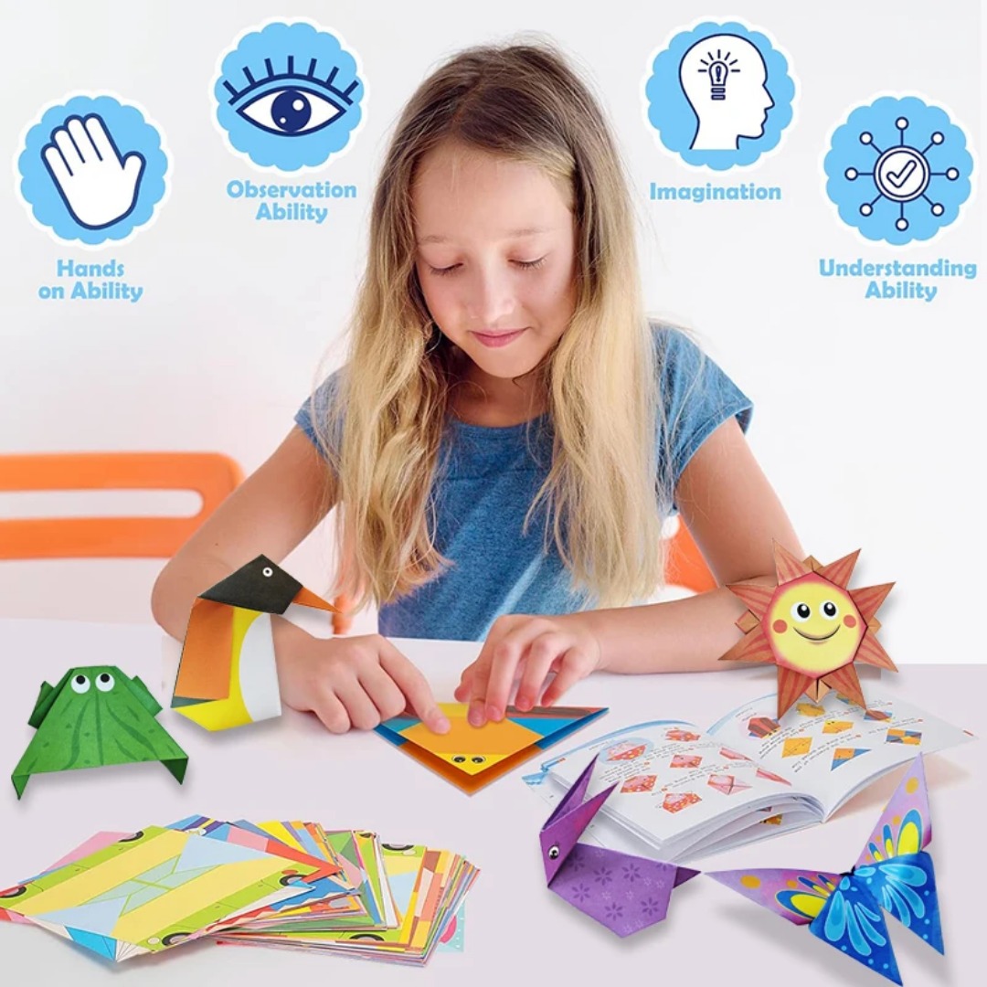 Novo Kit de Origami com 30 Fol - Art Craft For Toddlers avaliação e preço
