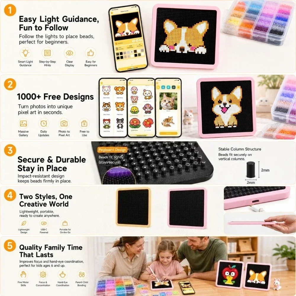 Painel de Luz LED Inteligente  - Art Craft Kit avaliação e preço