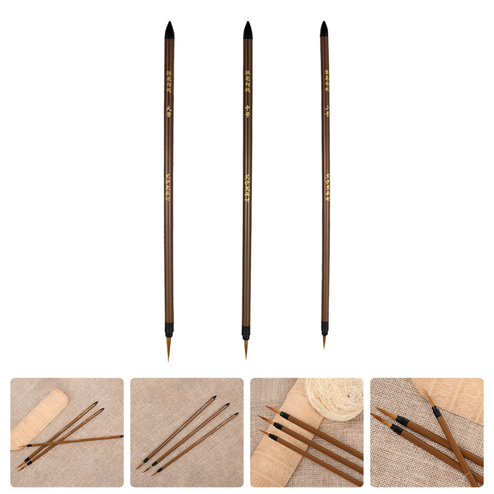 Conjunto de 3 Canetas de Desen - Watercolor Brush Pen avaliação e preço