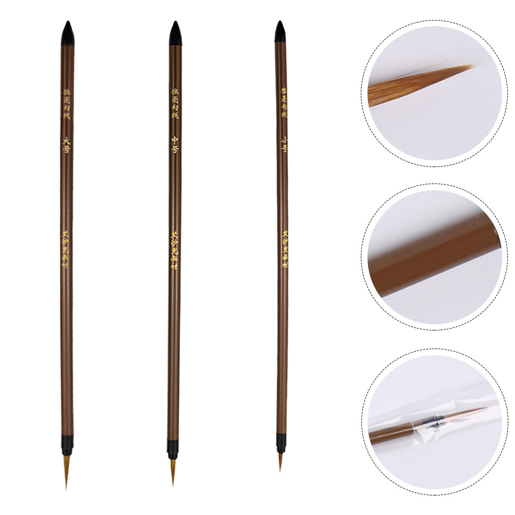 Conjunto de 3 Canetas de Desen - Watercolor Brush Pen avaliação e preço