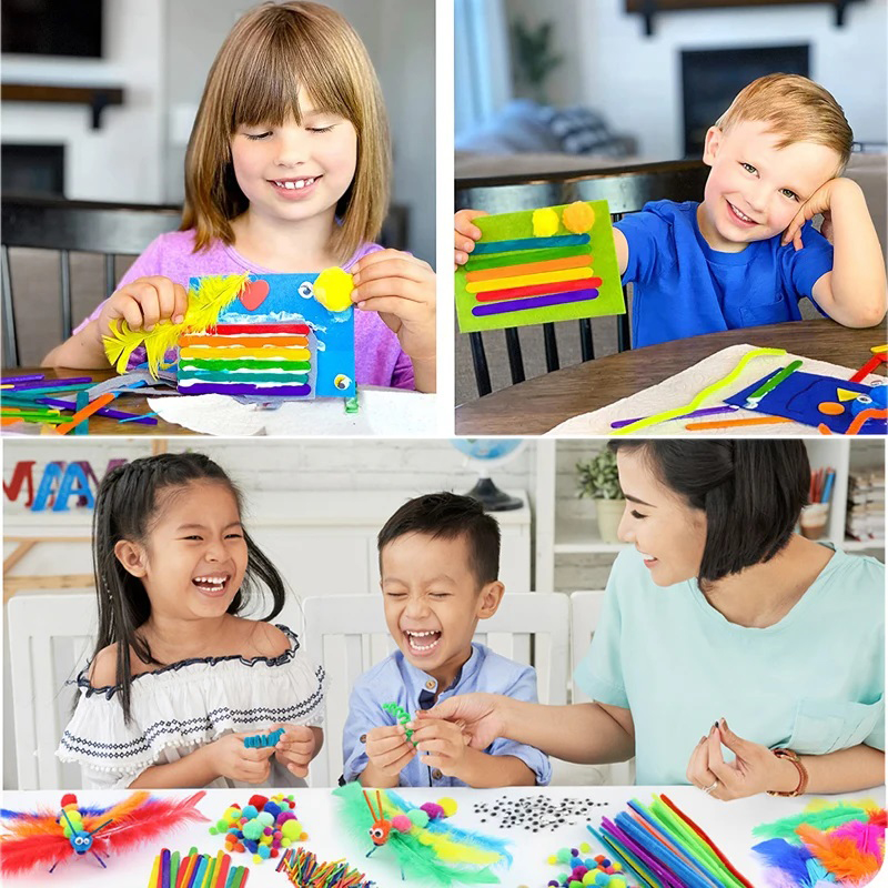 1000 pçs crianças artesanato a - Art Craft For Toddlers avaliação e preço