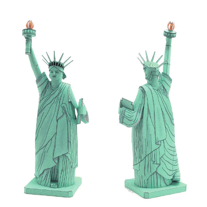 Estátua da liberdade dos estad - Art Craft Building avaliação e preço