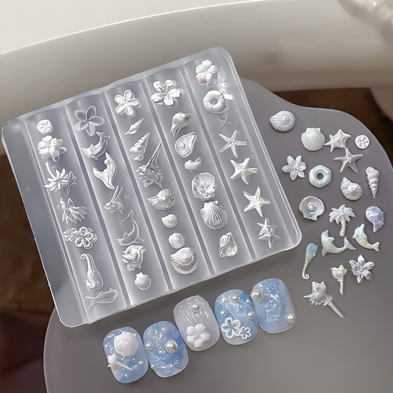 Molde 3d de silicone para deco - Art Craft Template avaliação e preço